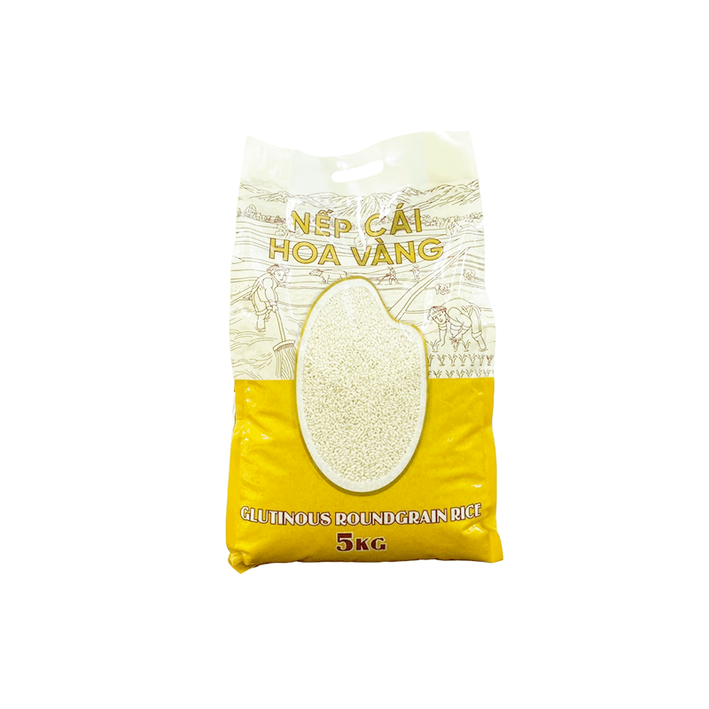 Lepljivi riž (okroglozrnat), Nep Cai Hoa Vang, 5 kg