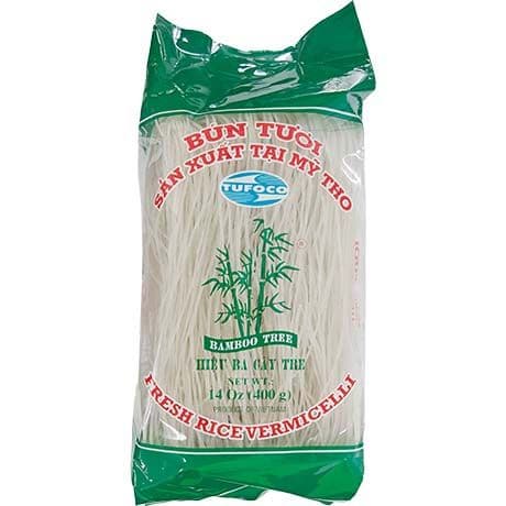 Riževi vermicelli rezanci, Bamboo Tree, 400 g