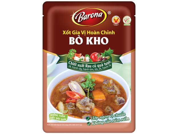 Začimbna pasta za govedino Bo Kho, Barona, 80 g