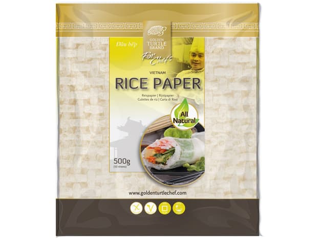Rižev papir 19 cm (kvadraten), GTFC, 500 g
