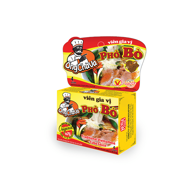 Kocka za govejo juho Pho Bo (12 x 4 kosi), Nosa, 900 g