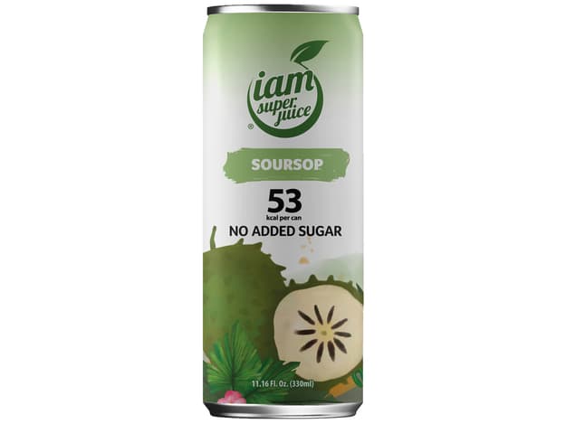 Mineralna voda graviola, Iam Superjuice, 330 ml