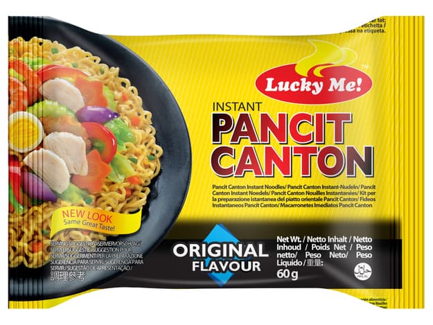 Instant rezanci Pancit Canton, Lucky Me, 60 g