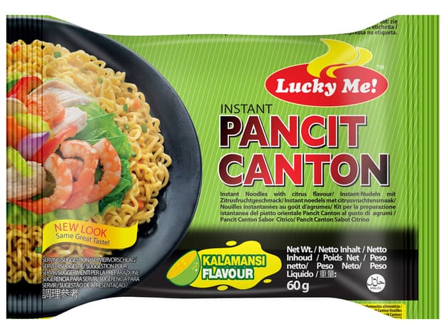 Instant rezanci Pancit Canton kalamansi, Lucky Me, 60 g