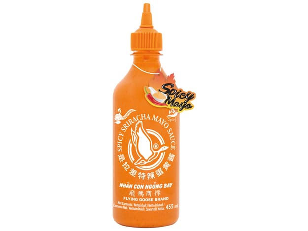 Sriracha čilijeva omaka s pekočo majonezo, Flying goose, 455 ml