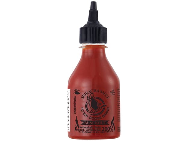 Sriracha čilijeva omaka Blackout, Flying Goose, 200 ml