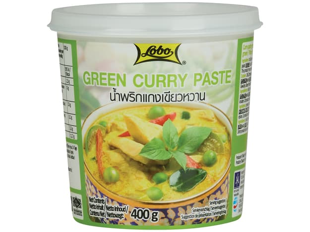 Pasta za zeleni kari, Lobo, 400 g