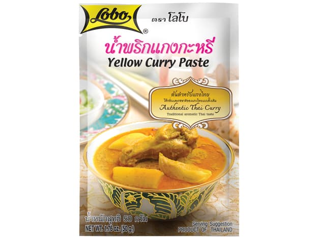 Pasta za rumeni kari, Lobo, 50 g