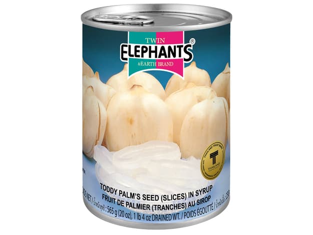 Meso palminega semena v sirupu, Twin Elephants, 565 g