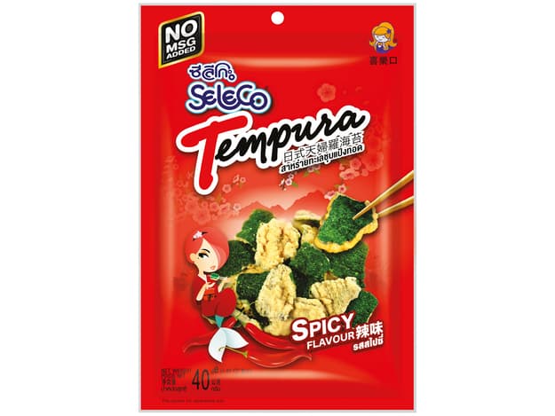 Prigrizek hrustljave alge panirane (pekoče), Seleco, 40 g