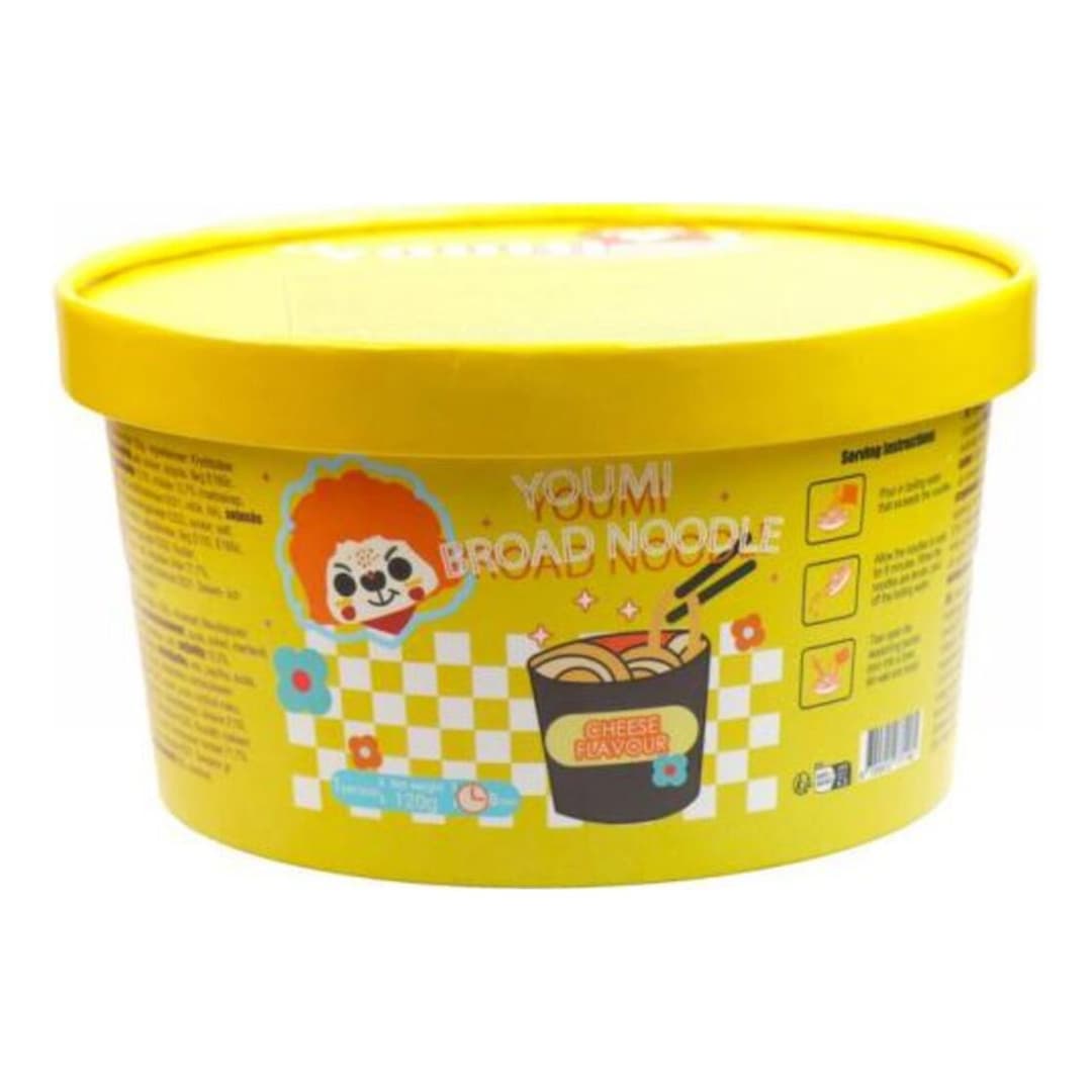 Instant široki rezanci sir (pekoči), Youmi, 120 g