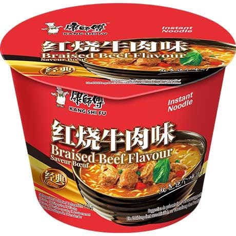 Instant rezanci z dušeno govedino v lončku, Kang Shi Fu, 110 g