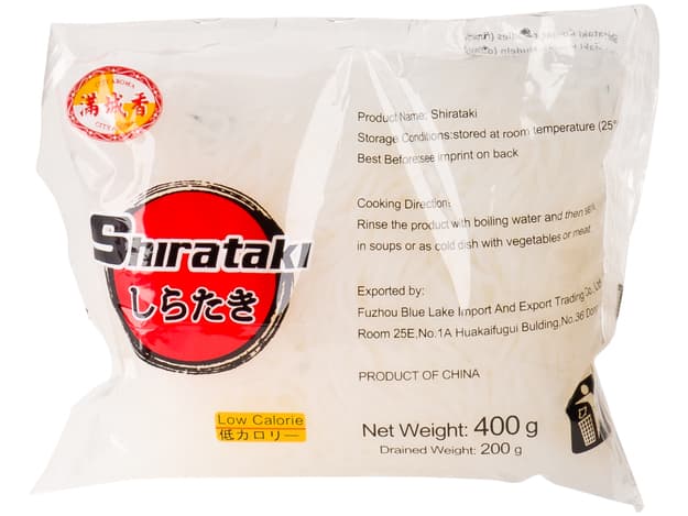 Shirataki konjac tanki rezanci, City Aroma, 400 g