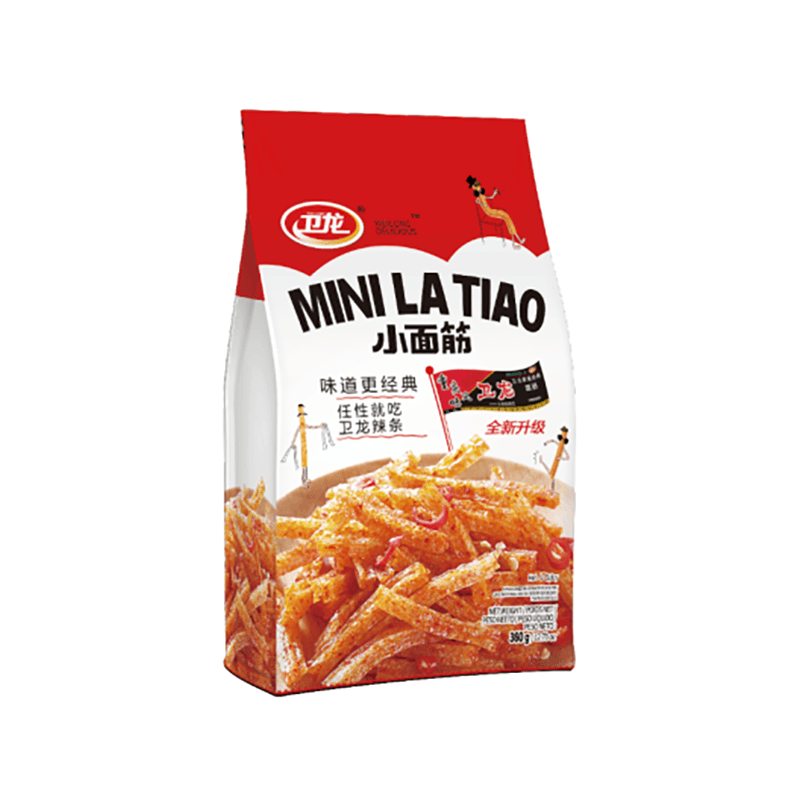 Latiao žvečljivi trakovi mini (pekoči), Weilong, 360 g