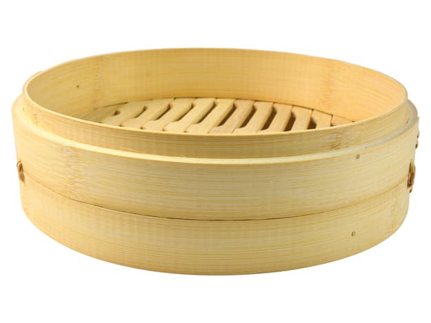 Podstavek za soparnik iz bambusa, 25 cm