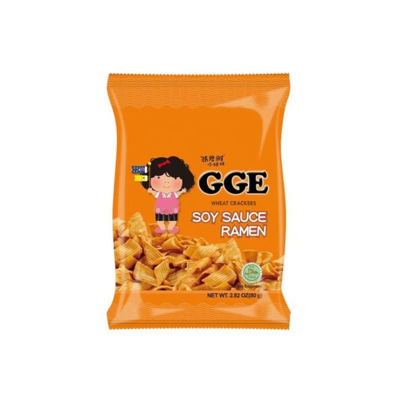 Pšenični krekerji ramen sojina omaka, GGE, 80 g
