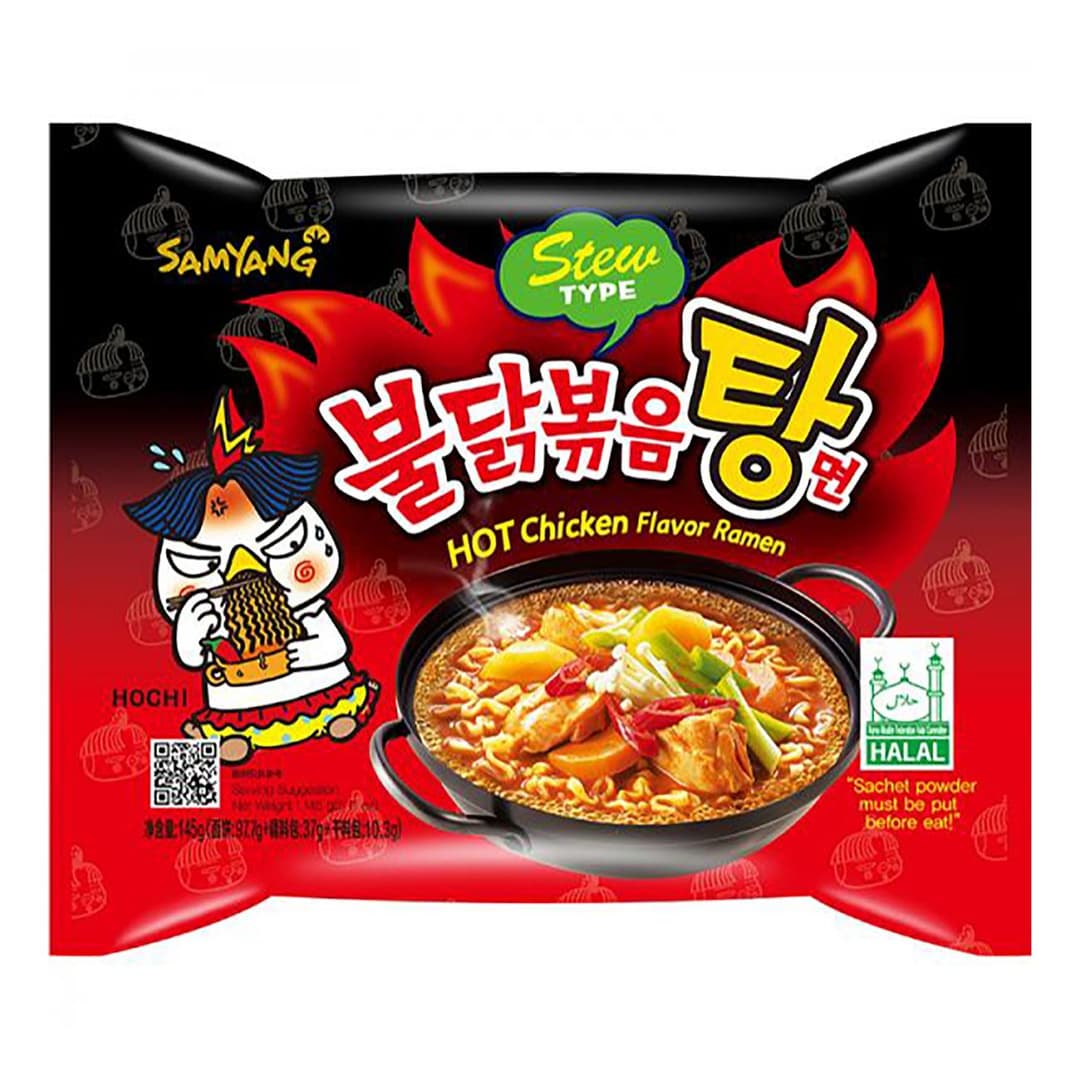 Instant ramen piščanec (pekoči), Samyang, 145 g