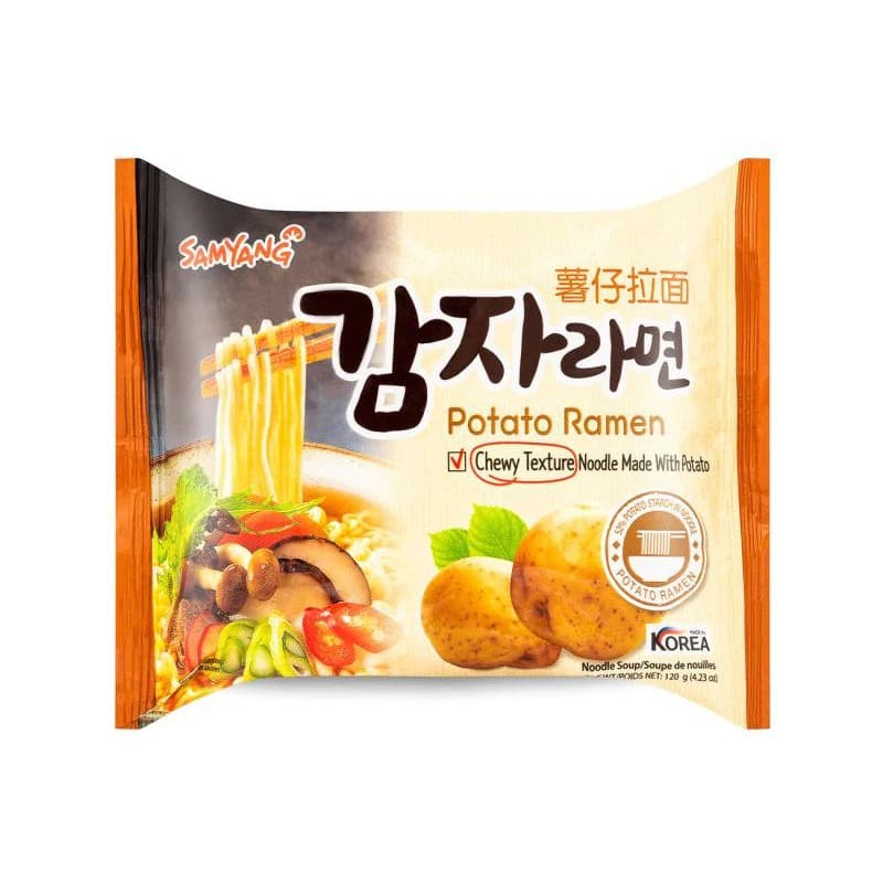 Instant ramen krompirjev, Samyang, 120 g