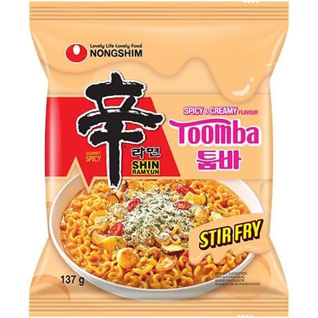 Instant rezanci Shin Ramyun Toomba, Nongshim, 137 g