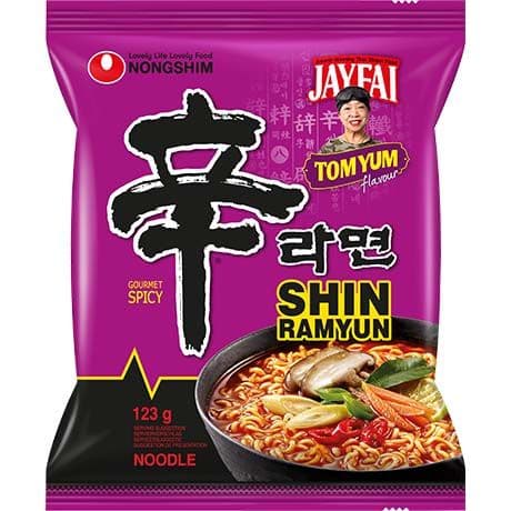 Instant rezanci Shin Ramyun Tom Yum, Nongshim, 123 g
