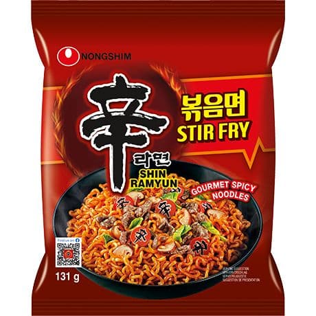 Instant rezanci Shin Ramyun praženi, Nongshim, 131 g
