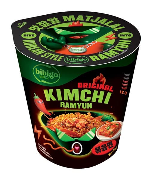 Instant rezanci kimči v lončku, Bibigio, 98 g
