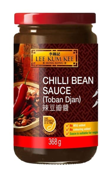 Čilijeva pasta z bobom (Doubanjiang), Lee Kum Kee, 368 g