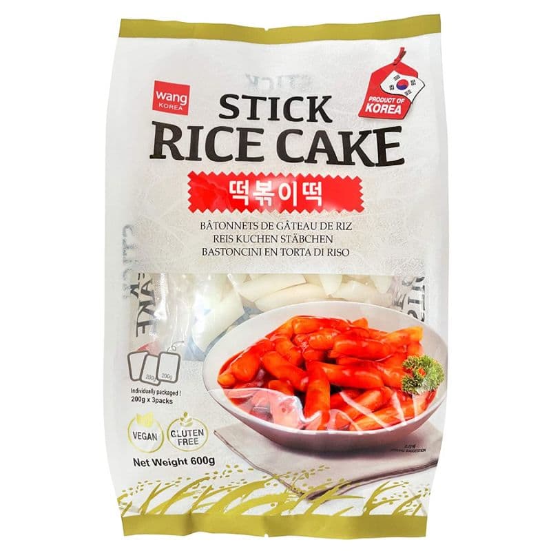 Riževi svaljki Garae-tteok, Wang, 600 g