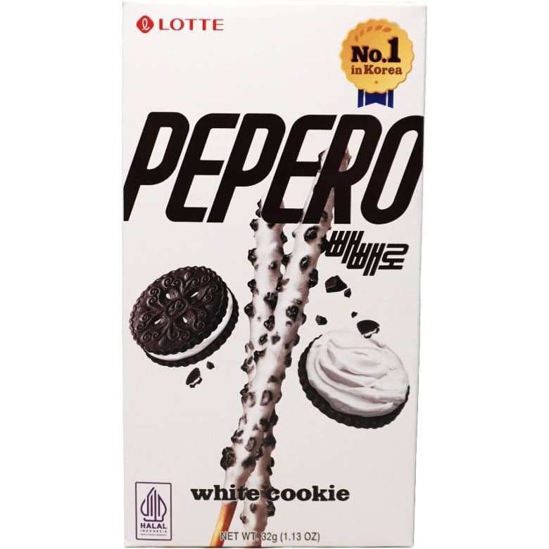 Biskvitna palčka beli piškot, Pepero, 32 g