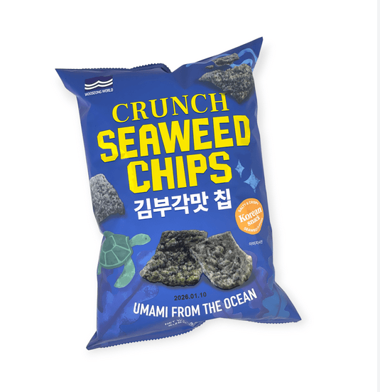 Čips alge (Gim Bugak), Wooseong, 120 g