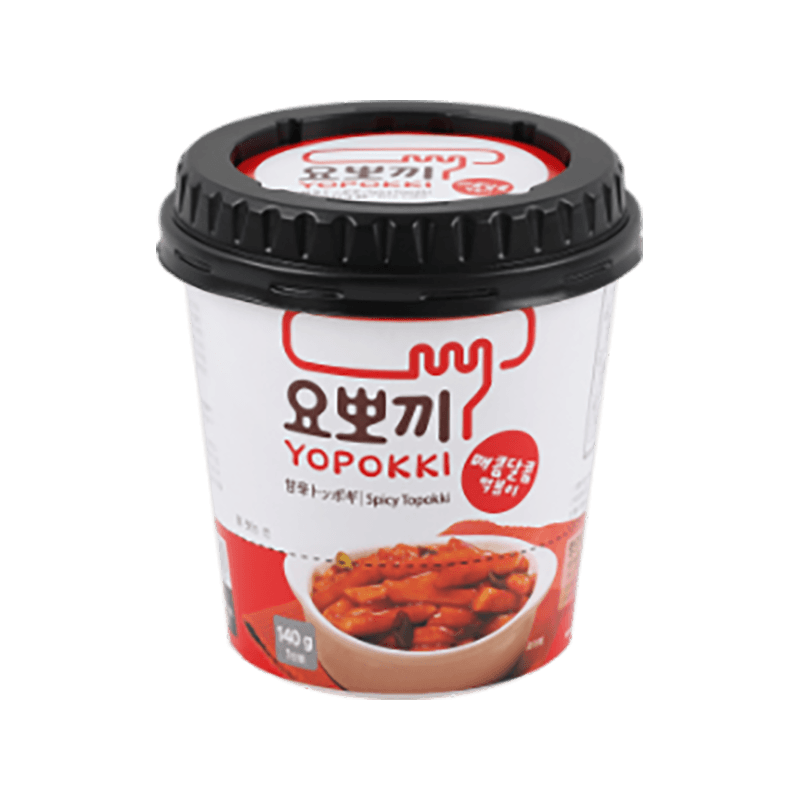 Korejski instant riževi svaljki Topokki sladko-pekoči, Yopokki, 140 g