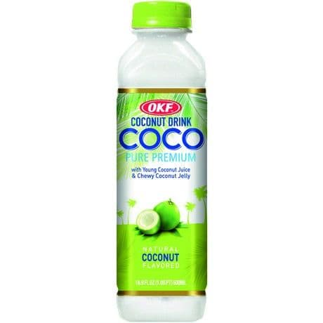 Napitek kokos s koščki kokosovega želeja, OKF, 500 ml