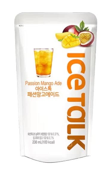 Sadni napitek pasjonka-mango, Ice Talk, 230 ml