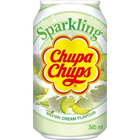 Kremna gazirana pijača melona, Chupa Chups, 345 ml