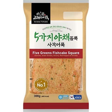 Korejski ribji polpet Eomuk z zelenjavo, Goraesa, 300 g