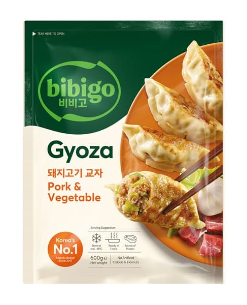 Gyoza s svinjino in zelenjavo, Bibigo, 600 g