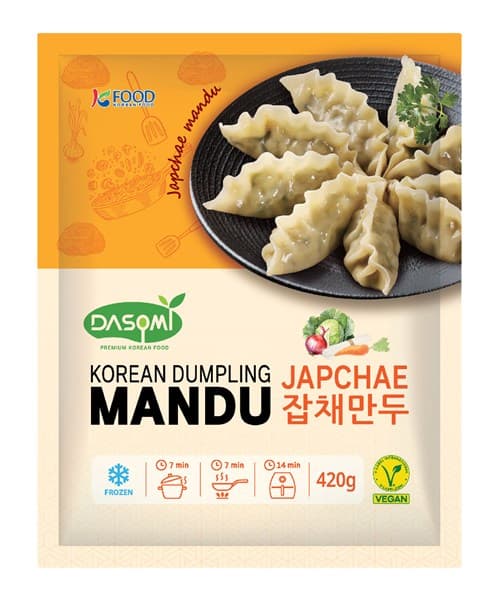 Mandu japchae korejski cmoki, Dasomi, 420 g
