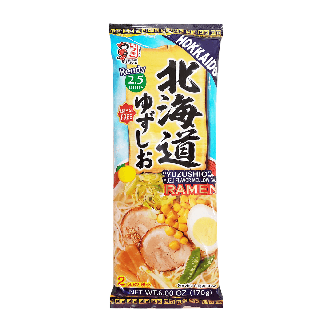 Japonski instant ramen slani citrus Juzu (Hokkaido), Itsuki, 170 g
