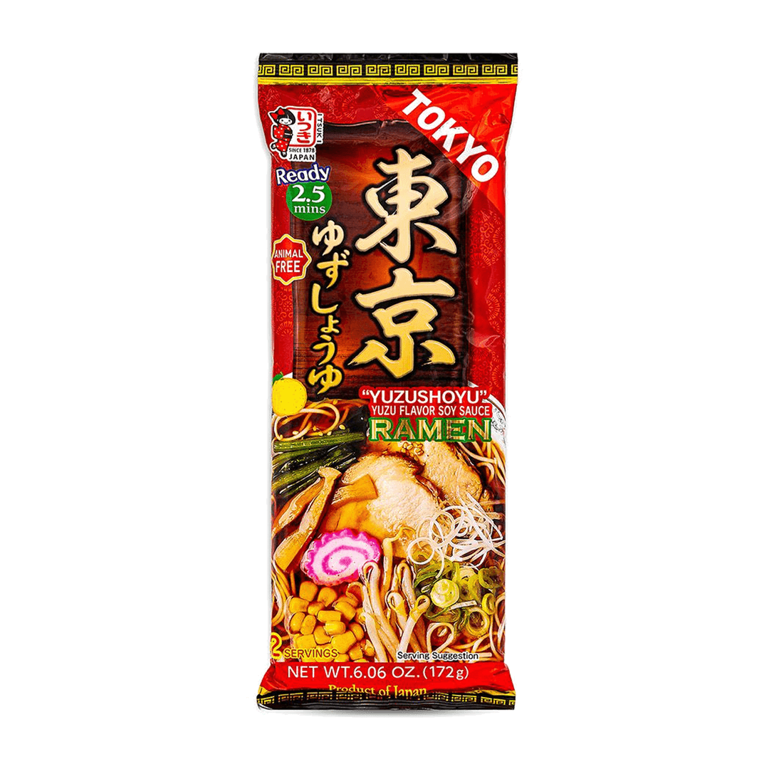 Japonski instant ramen soja in citrus Juzu (Tokyo), Itsuki, 172 g