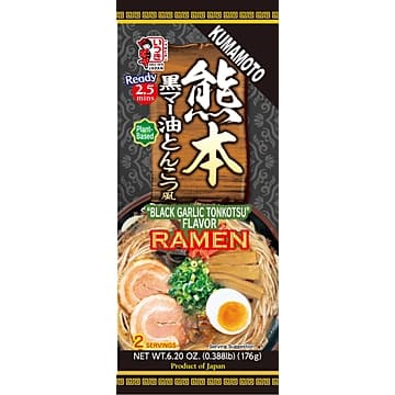 Japonski instant ramen svinjina s črnim česnom (Kumamoto), Itsuki, 176 g