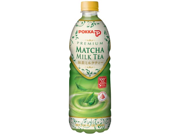 Napitek mlečni čaj matcha, Pokka, 500 ml