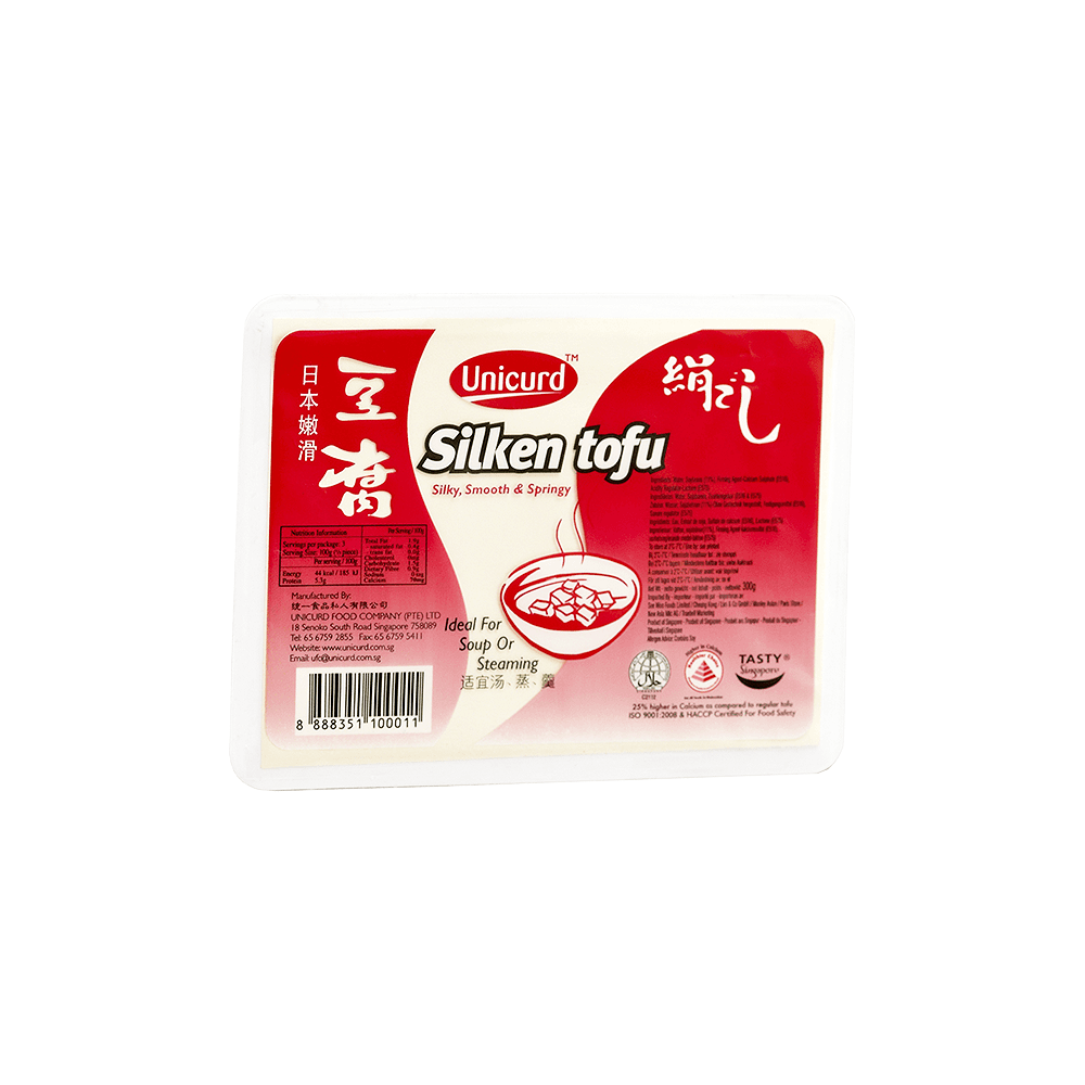 Svileni tofu (mehki), Unicurd, 300 g