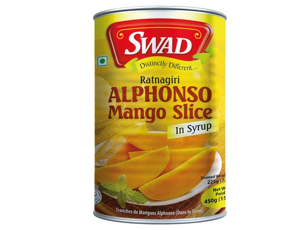 Mango rezine Alphonso v sirupu, SWAD, 450 g