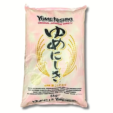 Yumenishiki (Koshihikari) riž (okroglozrnat), JFC, 5 kg