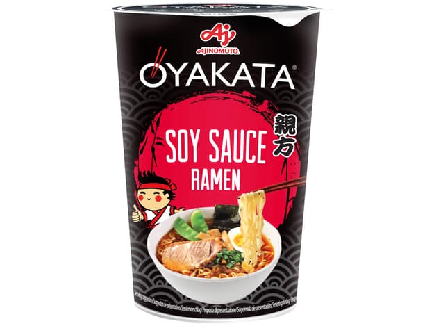 Instant ramen sojina omaka v lončku, Oyakata, 63 g
