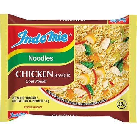 Instant rezanci juho z okusom piščanča, Indomie, 70 g