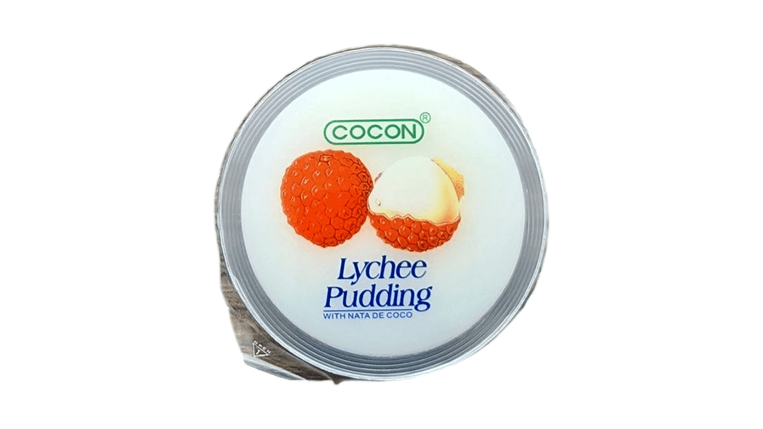 Puding liči s koščki želeja (1 kos), Cocon, 80 g