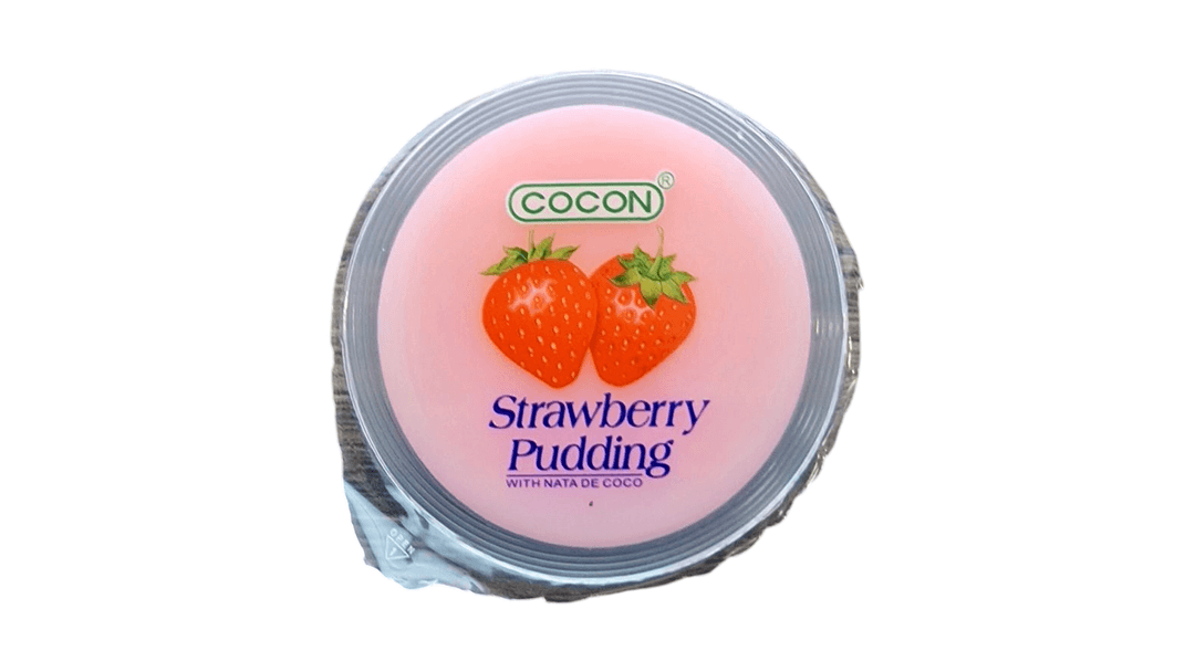 Puding jagoda s koščki želeja (1 kos), Cocon, 80 g