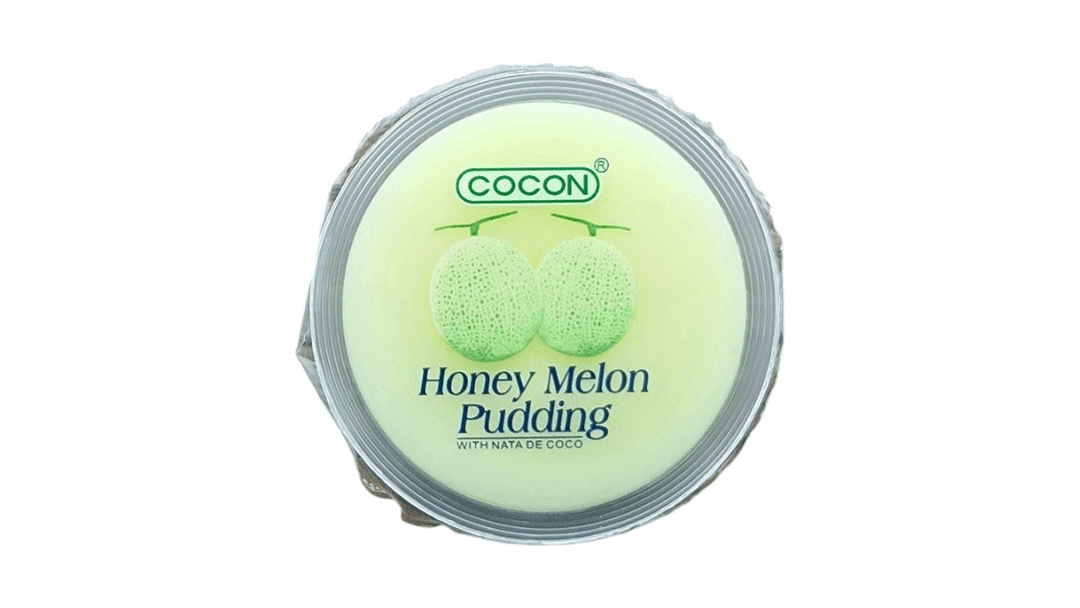 Puding medena melona s koščki želeja (1 kos), Cocon, 80 g
