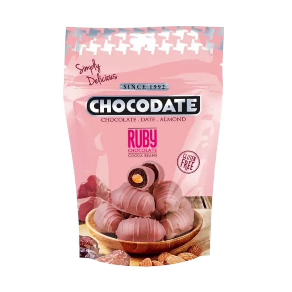 Chocodate datlji s čokolado Ruby, Arabian Delights, 90 g